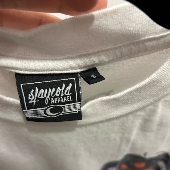 Stay Cold Apparel small white t shirt - Picture 4 of 4